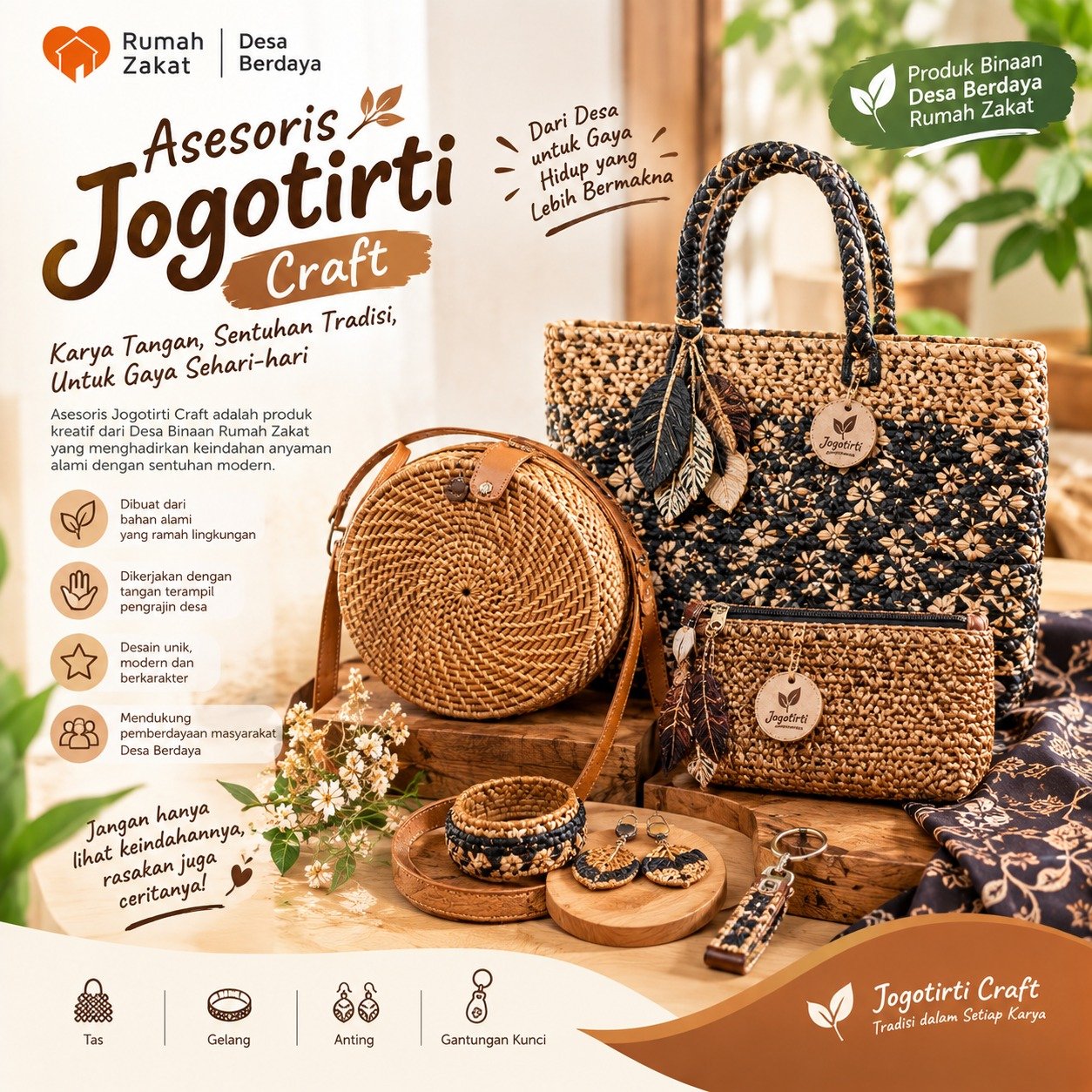 ASESORIS JOGOTIRTI CRAFT