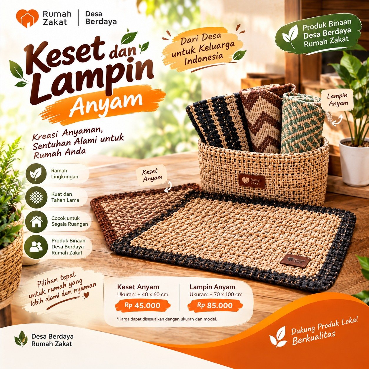 KESET & LAMPIN ANYAM